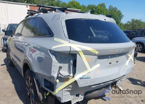 2023 Kia Sorento X-Line S из США, поврежденный, VIN 5XYRLDLC5PG230262